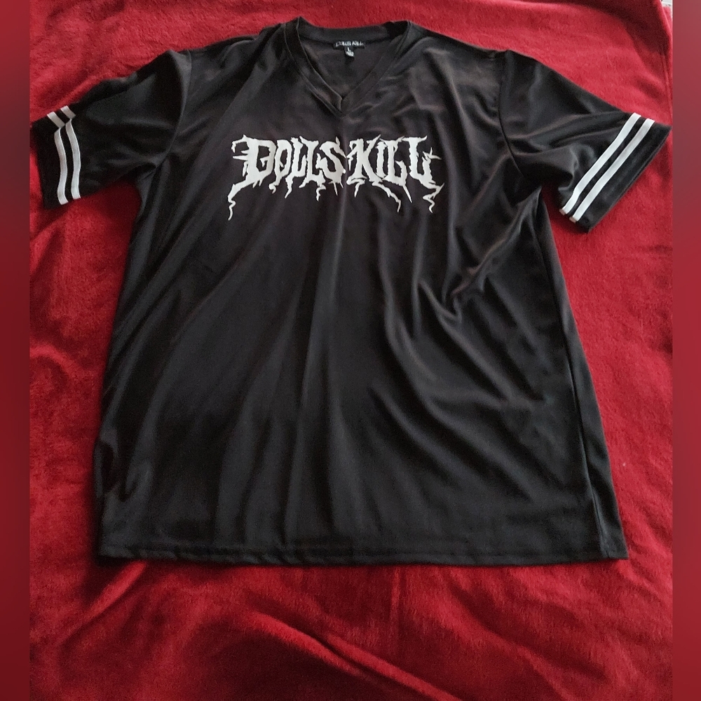 Dolls Kill Graphic World Tour Jersey Whatnot Exclusive